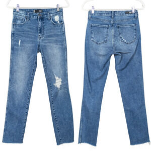 KUT FROM THE KLOTH Chrissie Fab Ab Straight Leg Jeans in Qualified Women's 2